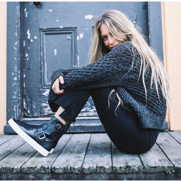 Frye Lena Engineer Boot Sneaker - Picture 4 of 9